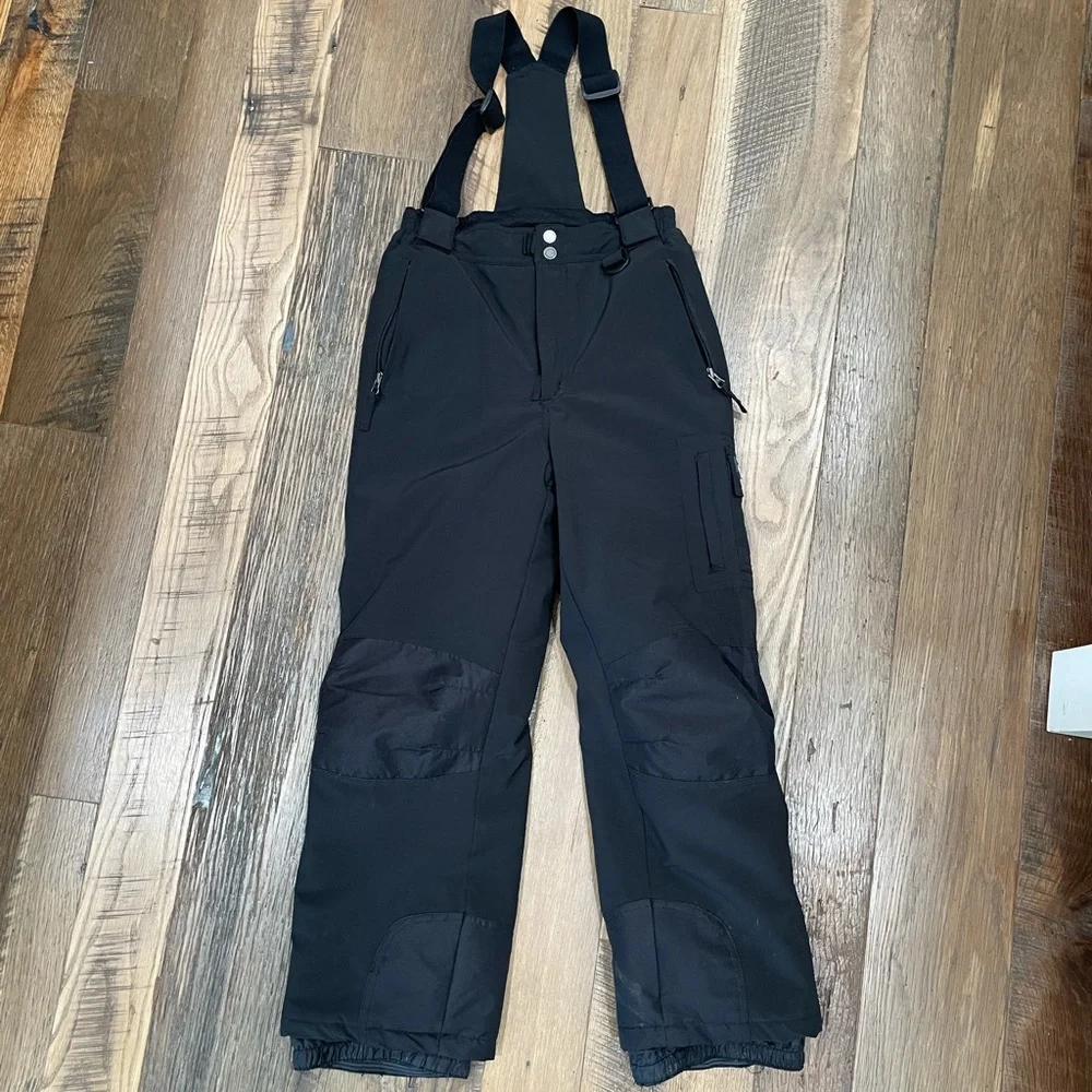 Weatherproof snowboard ski bibs boys 10-12